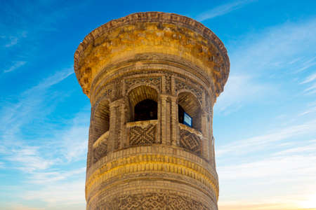 Historical city Bukhara ancient architect buildings useful for backgroundの写真素材