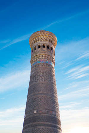Historical city Bukhara ancient architect buildings useful for backgroundの写真素材