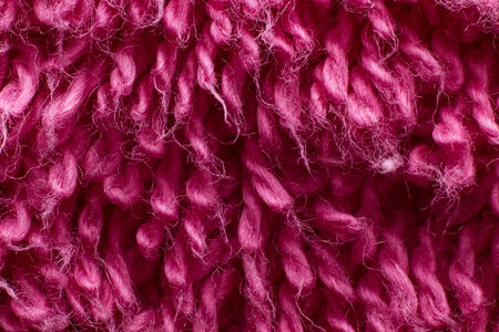 Pink cotton chenille background close-upの写真素材