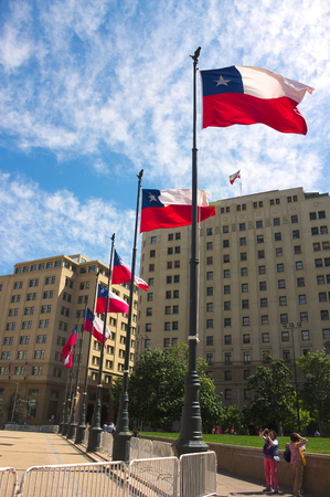 Santiago de Chile - Presidential Palace -VI -のeditorial素材