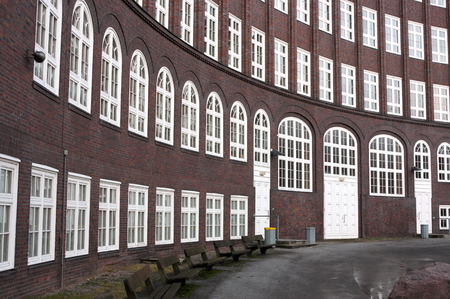 Emil-Krause-grammar school - I - Hamburgのeditorial素材