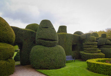 Billesley is a village and civil parish in the Stratford district of Warwickshire, England. It dates from 1610 and now operating as a hotel.の写真素材