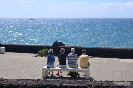 Beautiful Island Lanzarote on the Canariesの写真素材