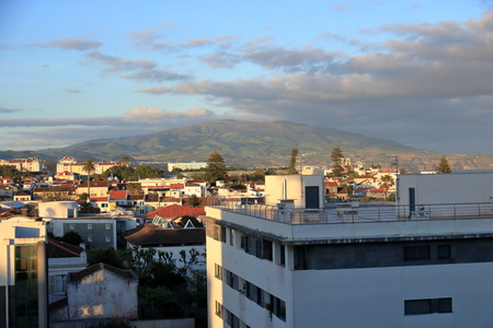 Beautiful Isla Sao Miguel at the Azores (Portugal)のeditorial素材