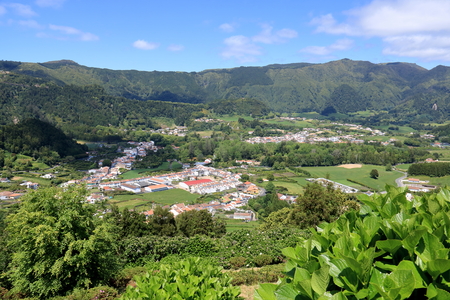 Beautiful Isla Sao Miguel at the Azores (Portugal)のeditorial素材