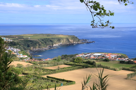 Beautiful Isla Sao Miguel at the Azores (Portugal)のeditorial素材