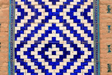 Beautiful Islamic patterns in Uzbekistan, Geometric background