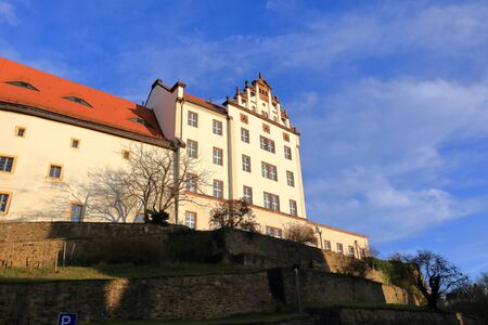 Colditz Castle, The famous World War II prison, Saxony in East Germany/Europeのeditorial素材
