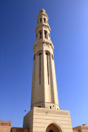 The Sultan Qaboos Grand Mosque in Muscat in Omanの写真素材
