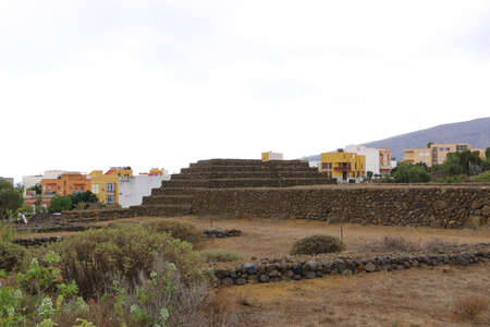 Ancient Guanche Guimar Pyramids in Tenerife Islandのeditorial素材