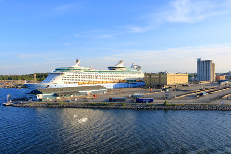 May 24 2022 - Stockholm in Sweden: Vのeditorial素材