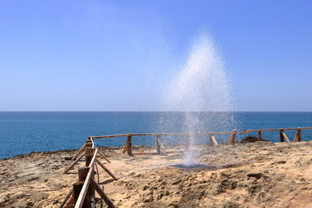 The Blowholes at Al Mughsail Salalah, Sultanate of Oman