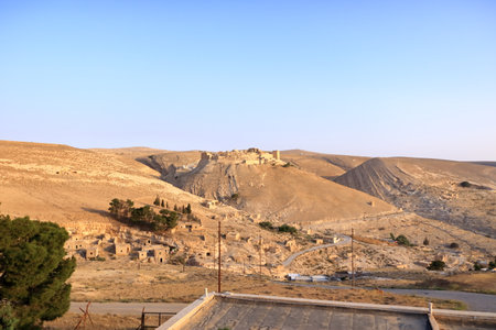 the Crusader castle Shobak (Shawbak, Shoubak) in Montrael, Jordan