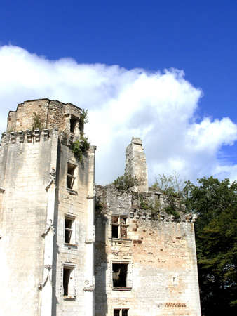 castle ruinsの写真素材