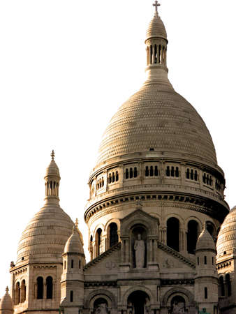 Sacre Coeur in Paris on the Montmarte