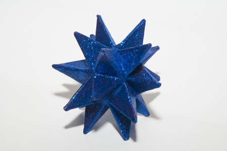 a Christmas decoration isolated against white background の写真素材