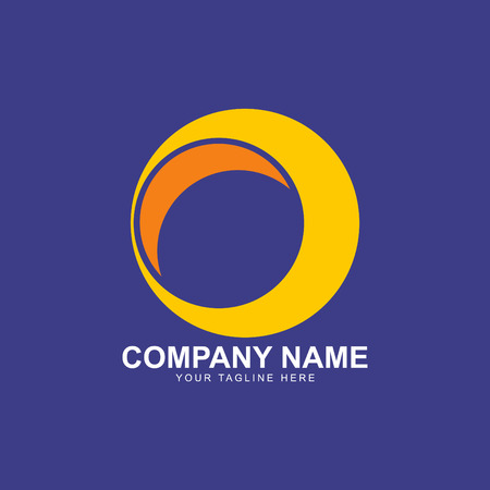 A global ornament logo templateのイラスト素材