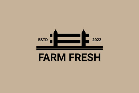 Farm Illustration Designのイラスト素材