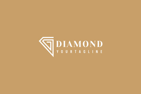 diamond logo vector icon illustrationのイラスト素材