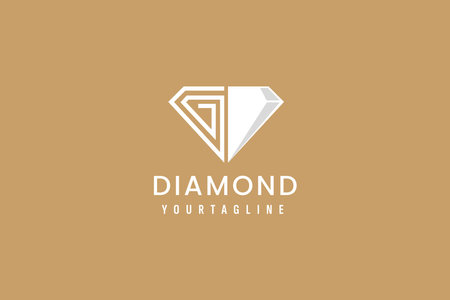 diamond logo vector icon illustrationのイラスト素材