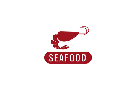 seafood logo vector icon illustrationのイラスト素材