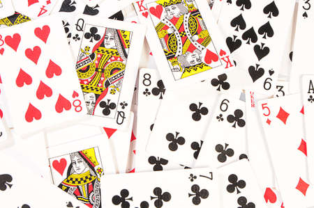 playing-cards as backgroundのeditorial素材