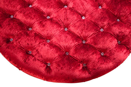 texture quilt hassock. View from aboveの写真素材