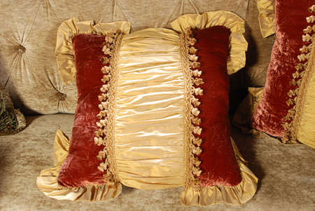 decorative cushionの写真素材
