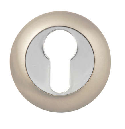 Keyhole in Modern Escutcheonの写真素材