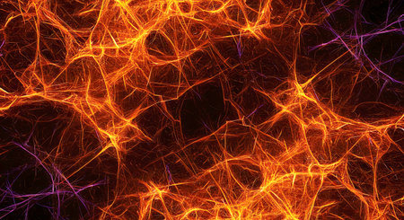 Abstract fractal. Fractal art background for creative design. Decoration for wallpaper, desktop, poster, cover booklet. Print for clothes, t-shirt. Creative illustration for designの写真素材