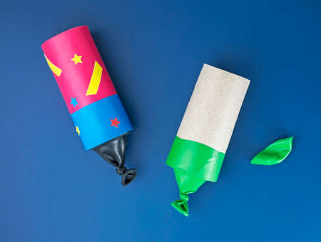 DIY paper cracker, paper craft for Juneteenth day, toilet roll recycle