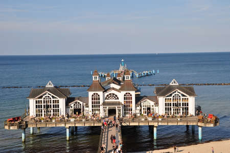 Restaurant and 4D cinema in Sellin, Germanyのeditorial素材