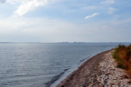 At the beachの写真素材