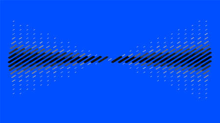 Abstract strip style background. Element isolated on blue. Concept of energyのイラスト素材