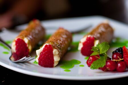 The tastiest dessert you can ever tryの写真素材