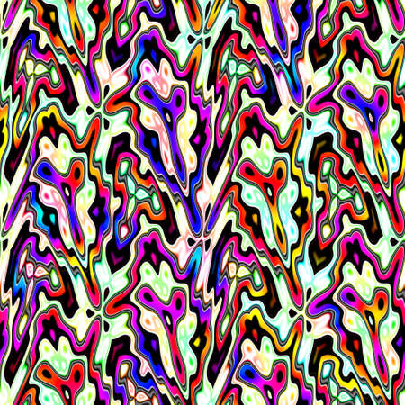 Abstract colorful pattern. Multicolor texture background. Seamless illustration.