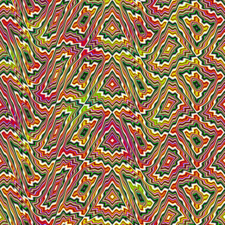 Abstract colorful tile pattern. Multicolor tiled texture background. Seamless illustration.
