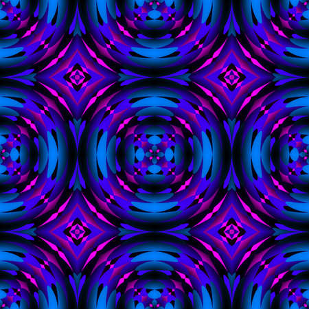 Abstract blue tile pattern, Tiled texture background, Seamless illustration