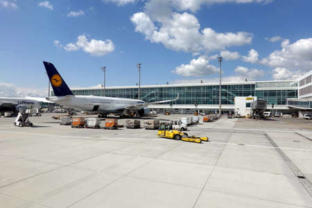 Airbus landed in Munich International airport