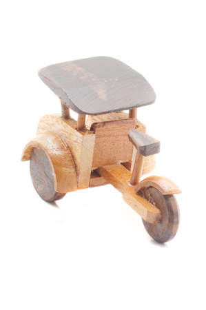 rickshaws woodenの写真素材