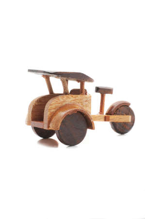 rickshaws woodenの写真素材