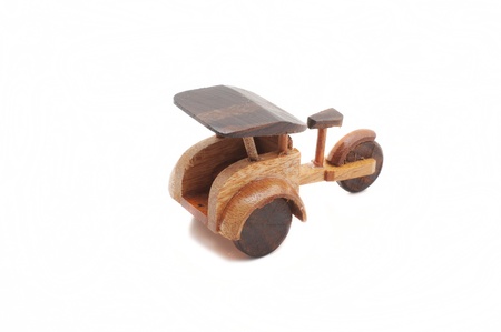 rickshaws woodenの写真素材