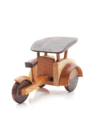 rickshaws woodenの写真素材