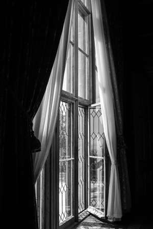 A huge old window