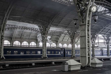 Baltic Railway Station, St. Petersburgのeditorial素材