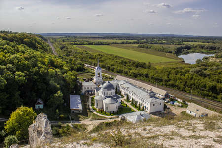 Holy Assumption Divnogorsky Monastery in Divnogorje, Voronezh Region, Russia