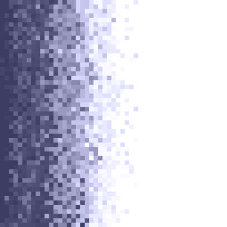 Gray pixel square tiled mosaic background. Abstract digital background. Geometric style illustration.のイラスト素材