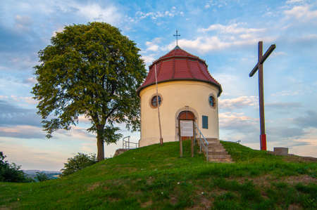 Proszowka village in the administrative district of Gmina Gryfow Slaski - Lower Silesian in south-western Polandの写真素材