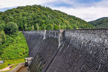 Bystrzyckie Lake, near the village Zagorze Slaskie - Walbrzych Polandの写真素材