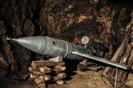 Osowka Nazi project Riese in Owl Mountains (Gory Sowie) near Walim city, Lower Silesia Polandのeditorial素材